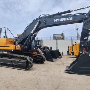 Excavadoras sobre oruga Marca Hyundai
